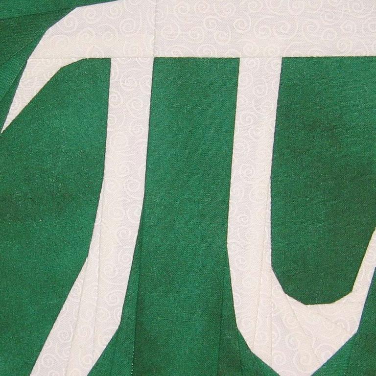pi quilt block pattern