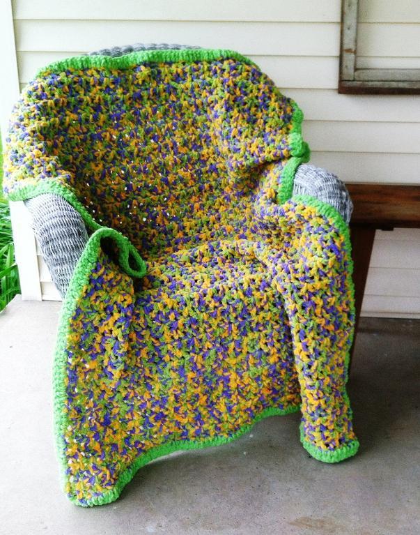 quick crochet blanket pattern
