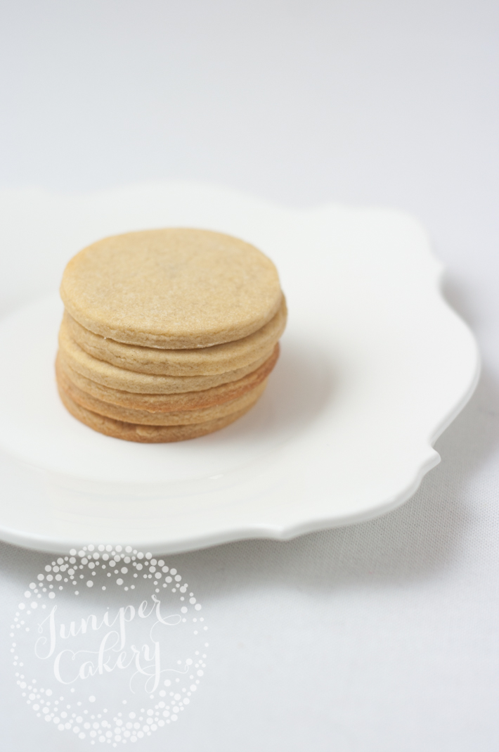 Stack of sugar cookies