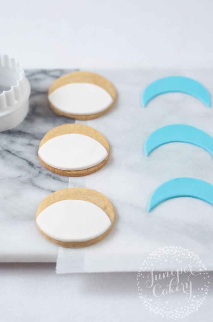 Snowman cookie tutorial