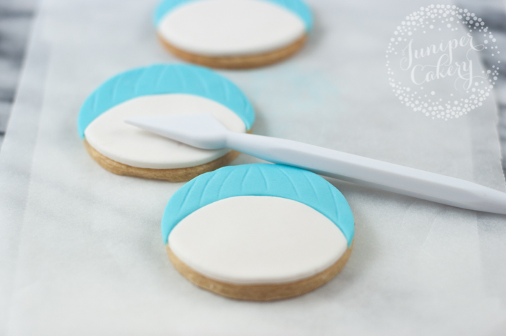 Snowman sugar cookie tutorial
