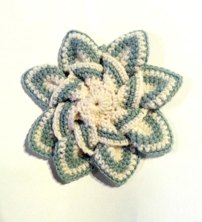 star trivet crochet potholder