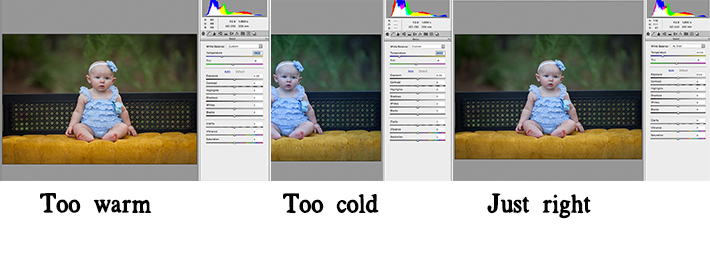 white balance sample baby girl