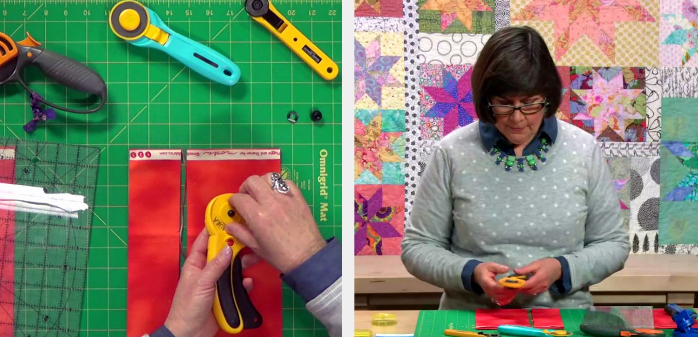 Laura Nownes Troubleshooting a Rotary Cutter