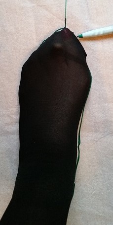 trace foot outline