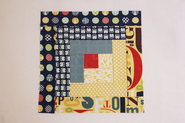 Log Cabin Quilt Block