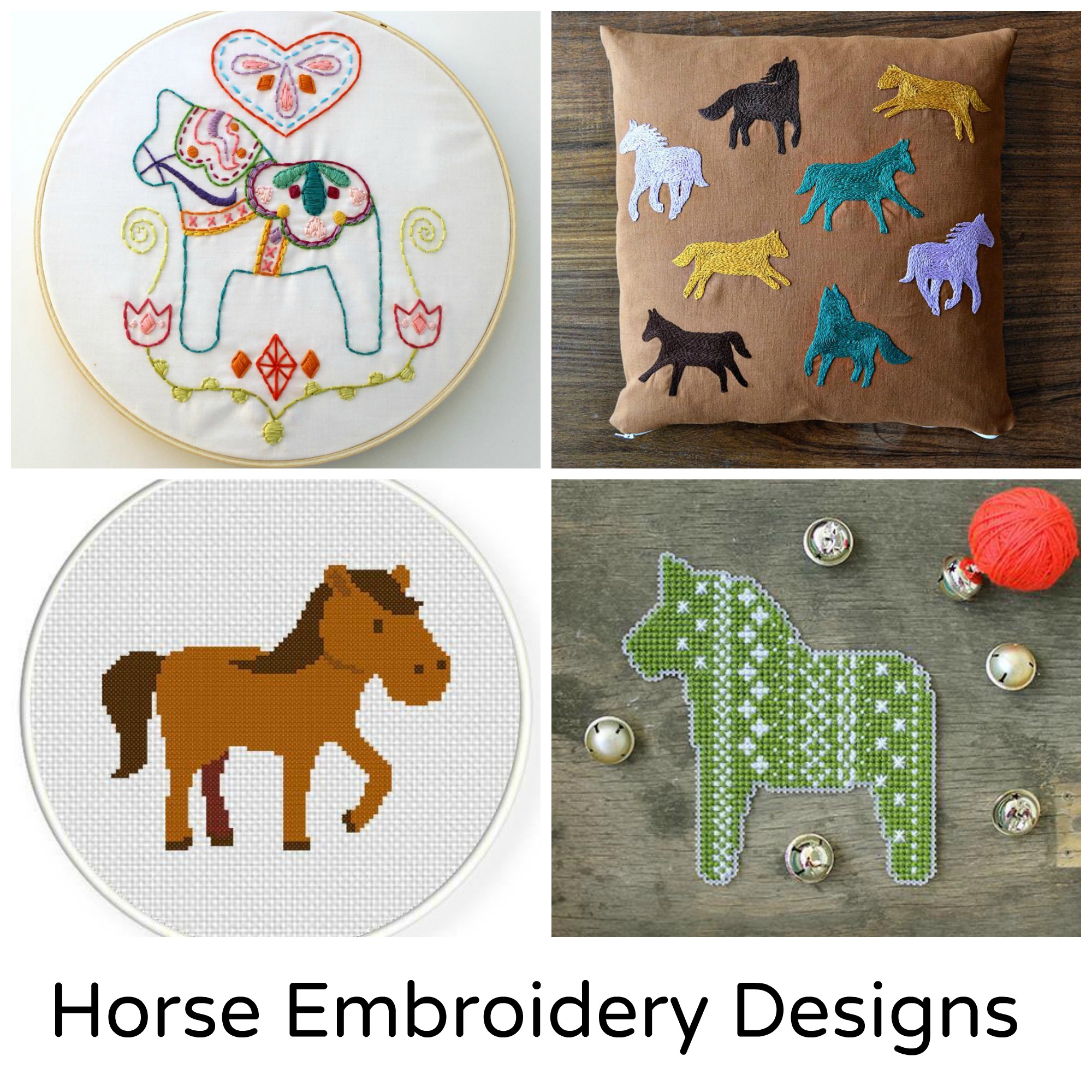 Horse Embroidery Designs