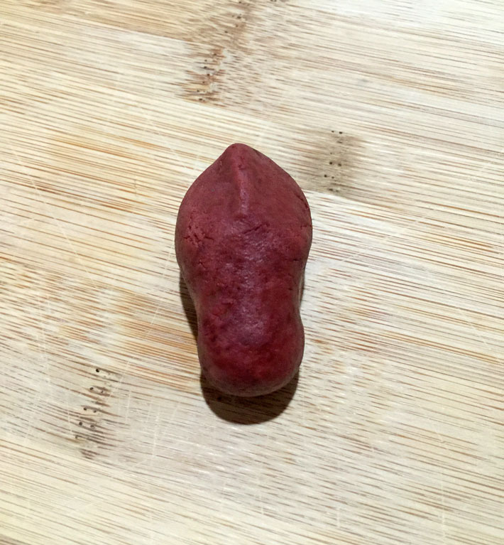 shaped head