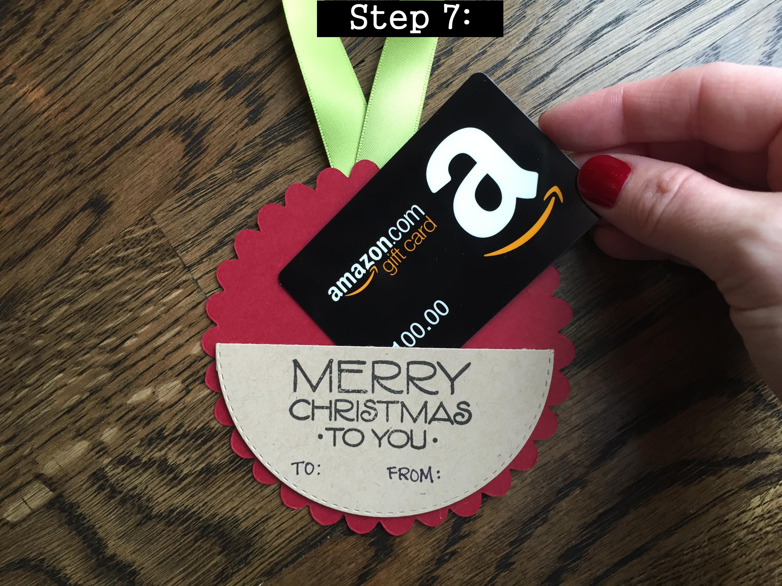 Christmas Ornament Gift Card Holder Christmas Ornament Gift Card Holder