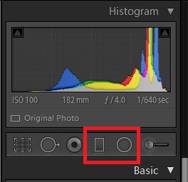 Lightroom filters - Filter tools