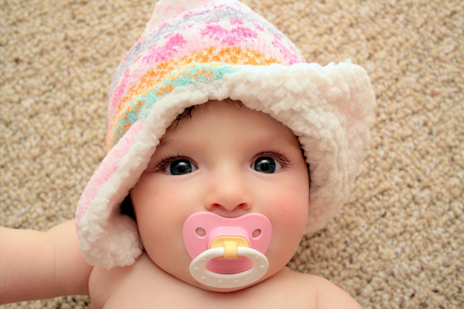 Baby in Soft Hat