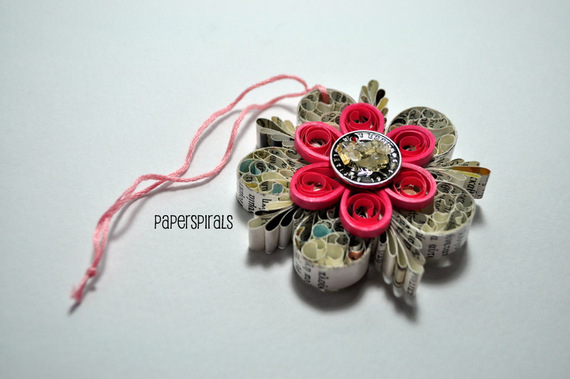 Quilled Ornament by Paper Spirals