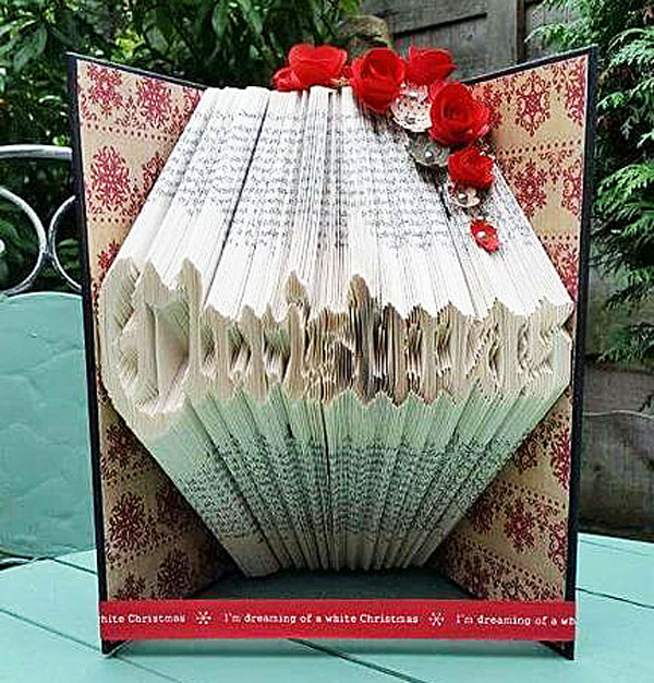 Christmas Book Fold Pattern