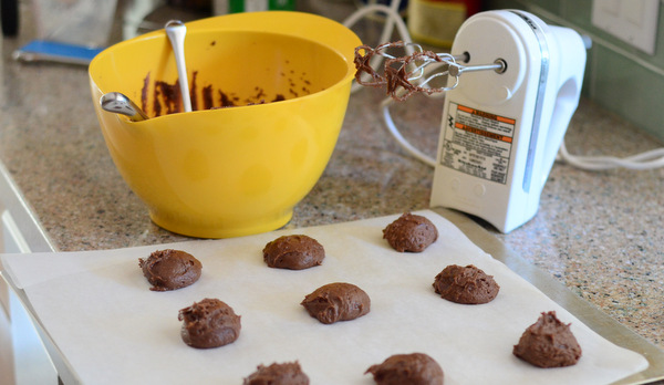 Chocolate Whoopie Pies, ready to bake
