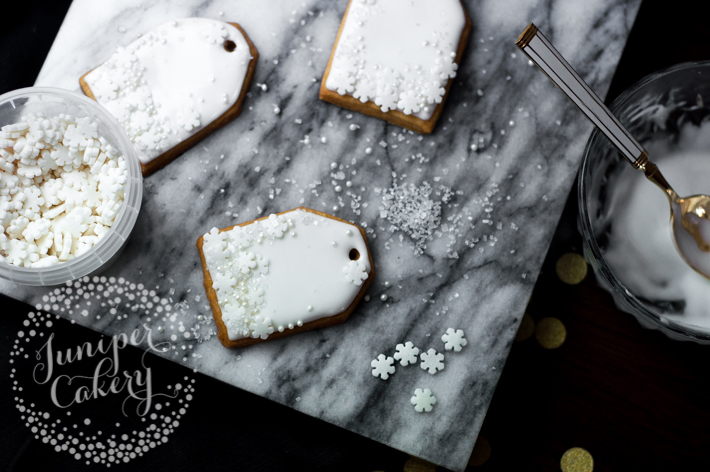 Tutorial for Christmas gift tag cookies