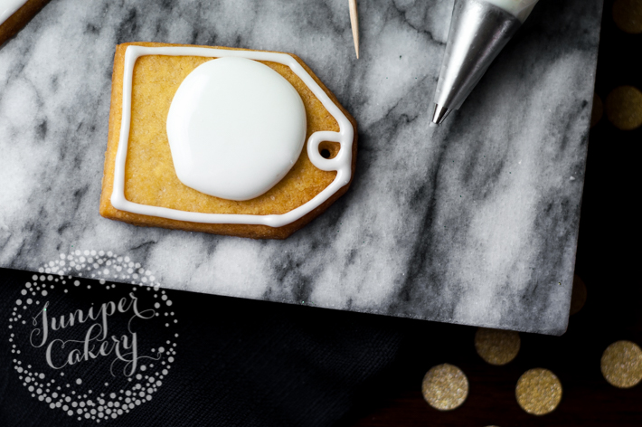 Tutorial for gift tag cookies