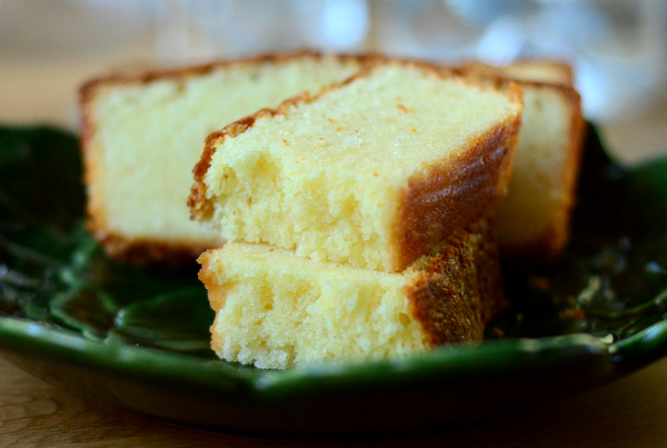 Homemade Eggnog Pound Cake