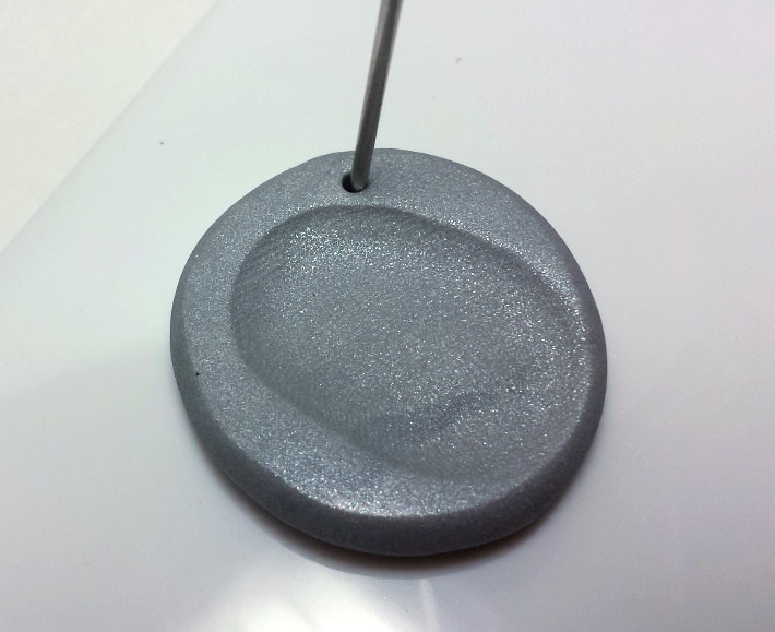 How to Make Fingerprint Jewelry - add a hole