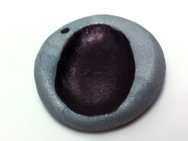 How to Make Fingerprint Jewelry - alcohol ink