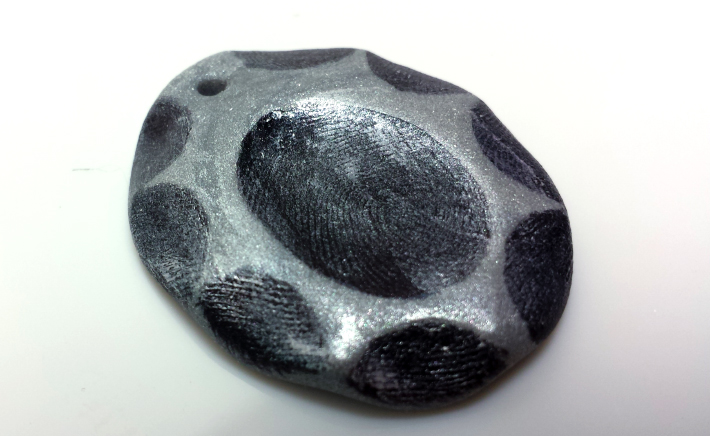 How to Make Fingerprint Jewelry - variation