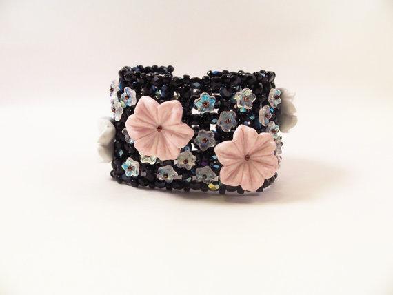 Moonflower Cuff Bracelet