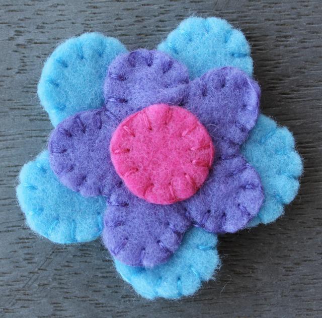 Felt Flower FREE Sewing Tutorial