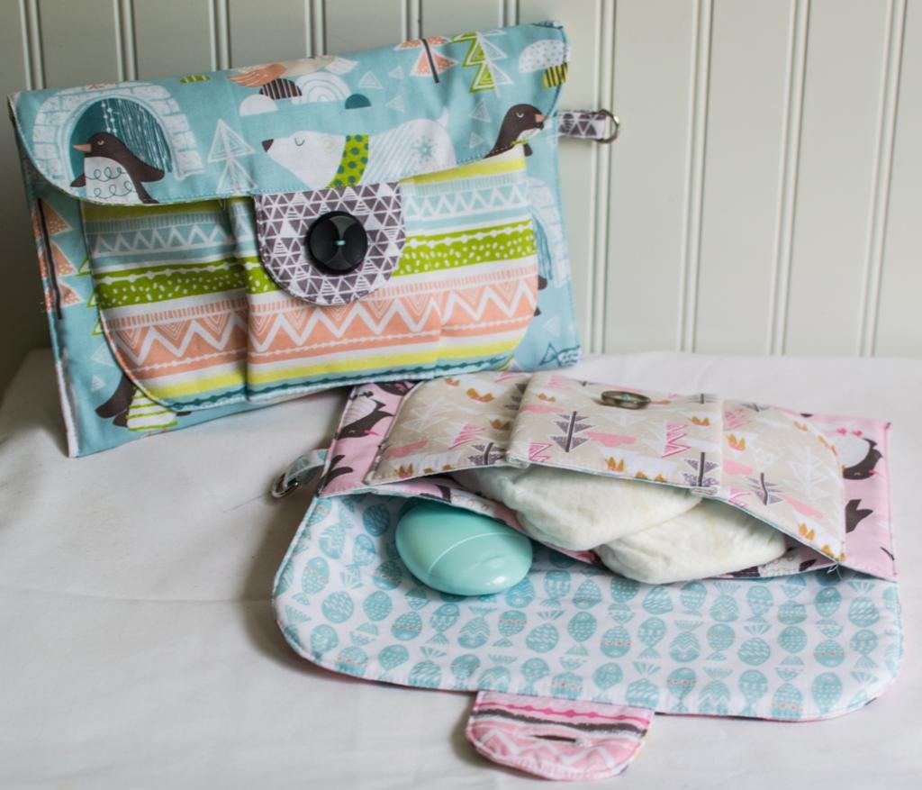 Big Pocket Baby Clutch FREE Sewing Pattern