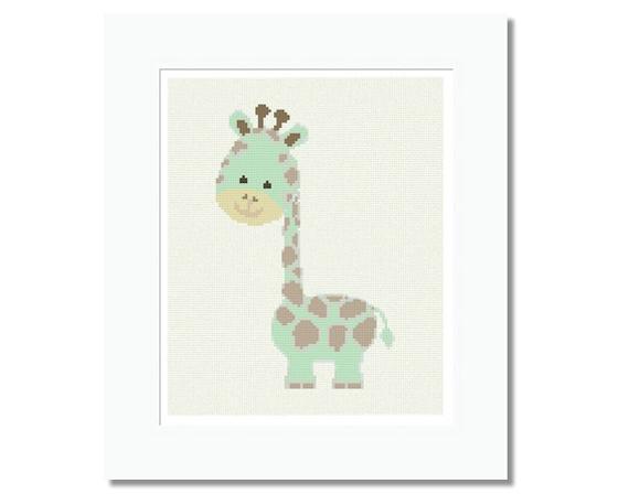 Baby Giraffe Cross Stitch