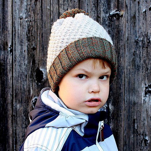 Basket Diagonal Hat FREE Knitting Pattern