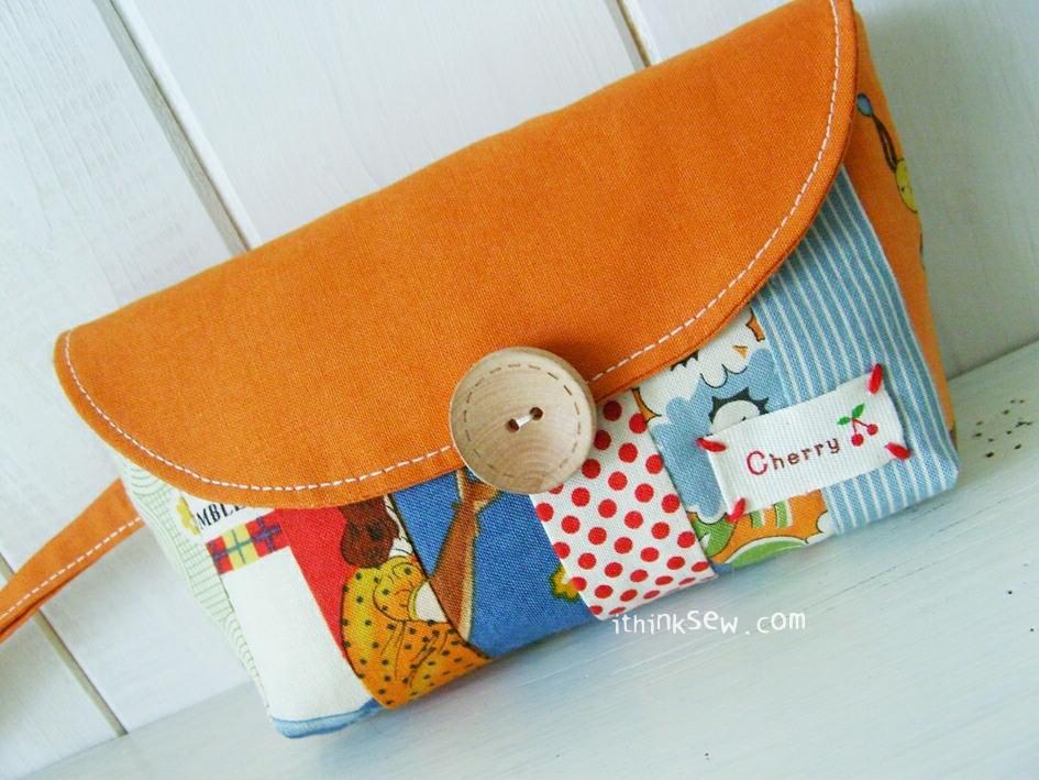 Sweet And Simple Clutch bag free pattern - Sew Modern Bags