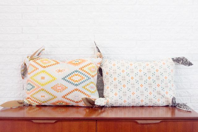 Knotted Pillow Cover FREE Sewing Tutorial