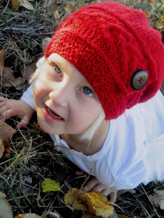 Song of Fall Slouch Hat FREE Knitting Pattern