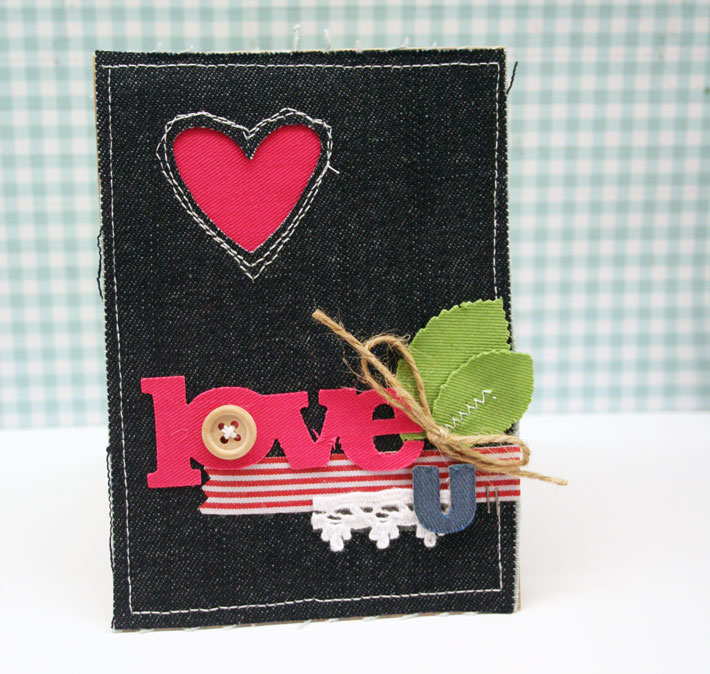 Die Cutting Fabric for Cards and Paper Crafts