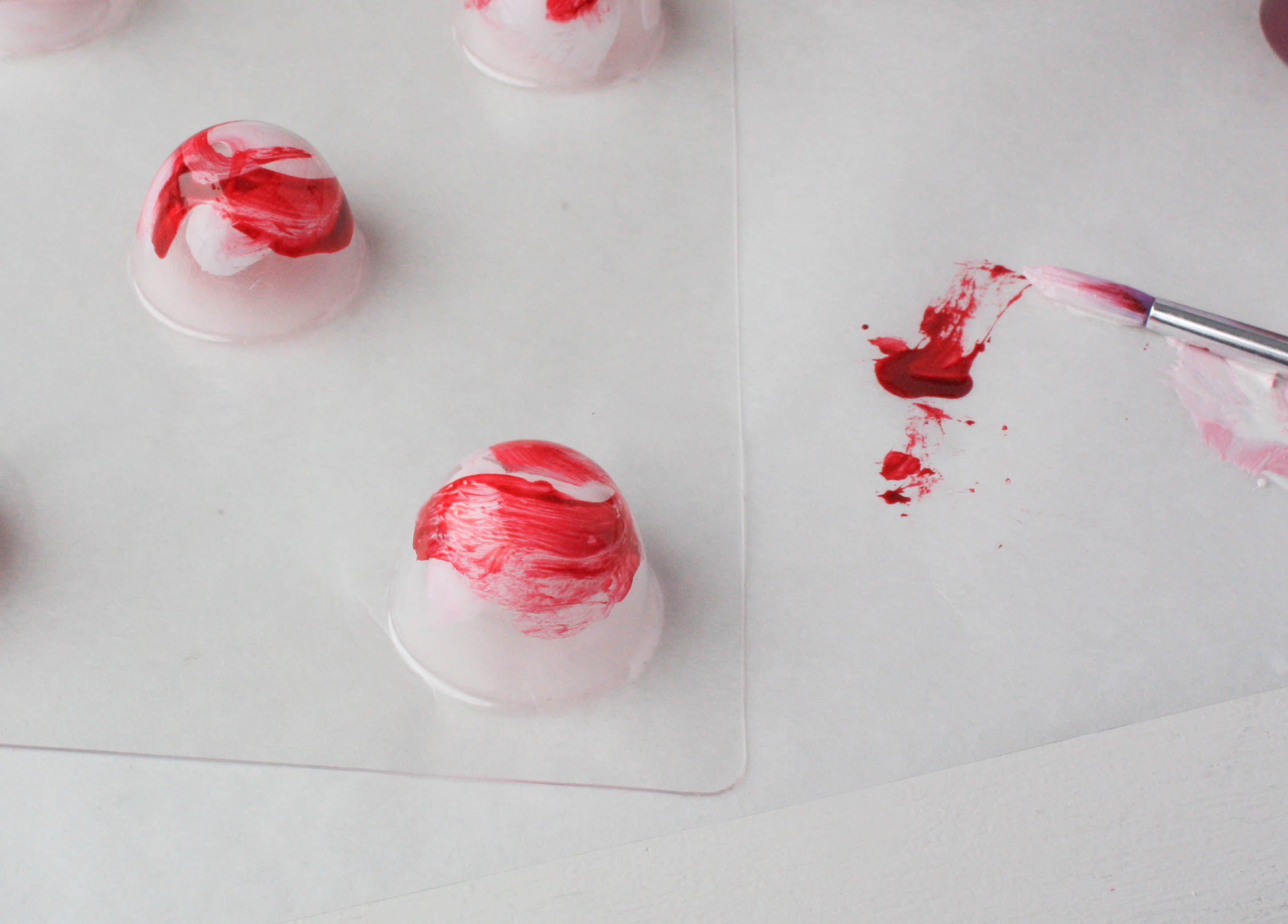 Painting the Mold With Cocoa Butter | Erin Gardner