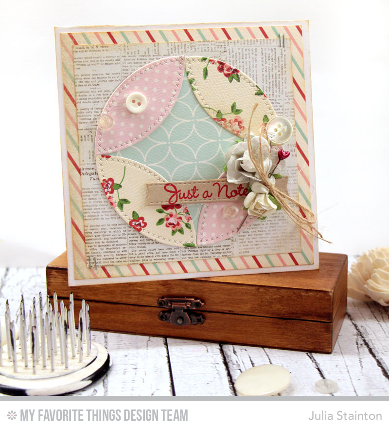 Die Cutting Patterned Paper