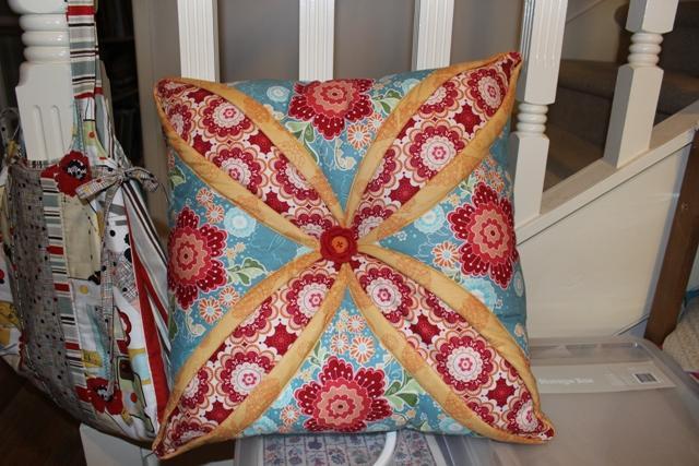 quilted pillow