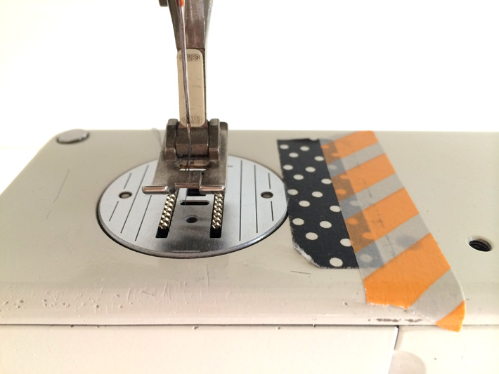 Helpful tips for how to sew a straight line