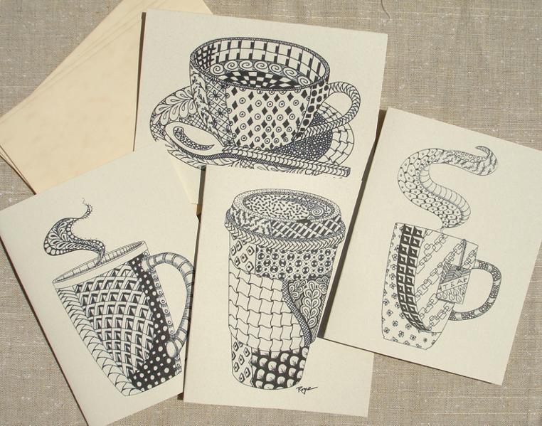 zentangle notecards