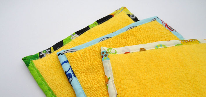 10 Minute Facecloth - Mitered Corners