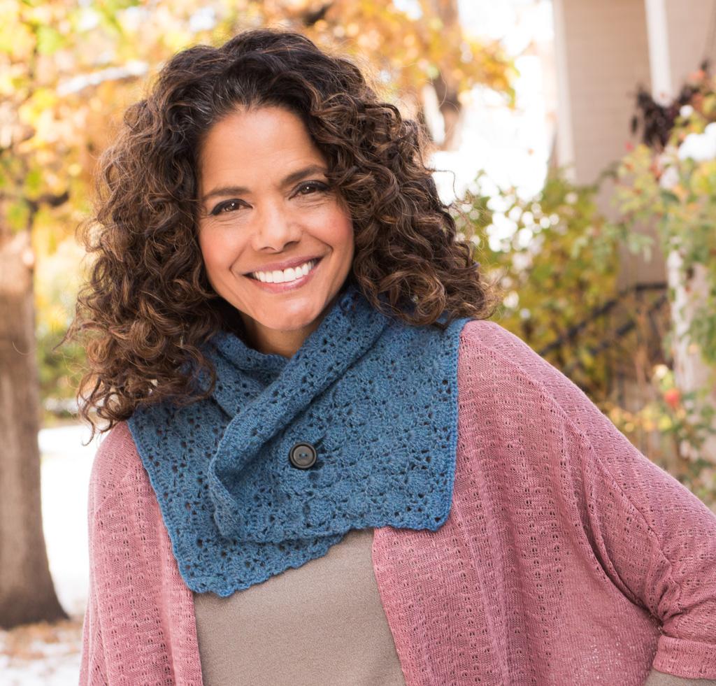 Radiant Shawlette Crochet Kit