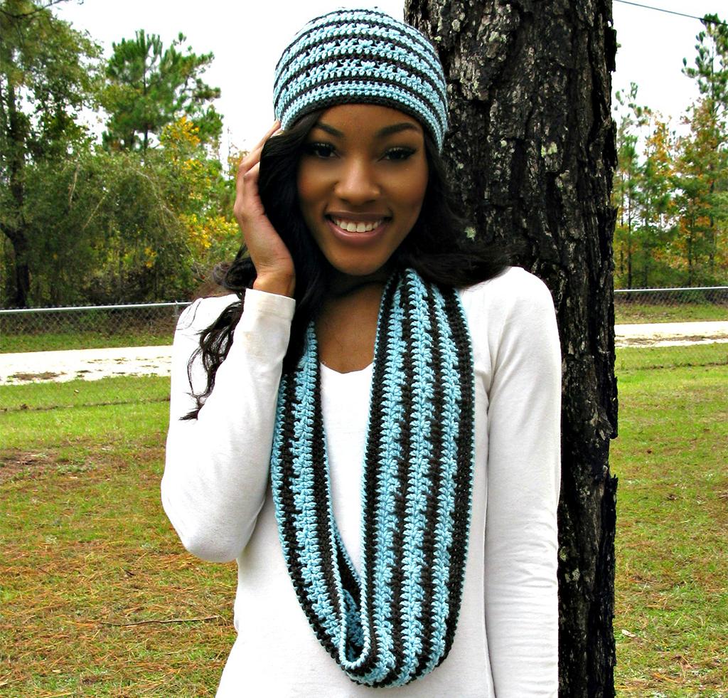 Perfect Storm Hat and Cowl Crochet Kit