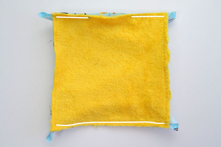 6 Stitch Remaining Edges leaving Opening on one side