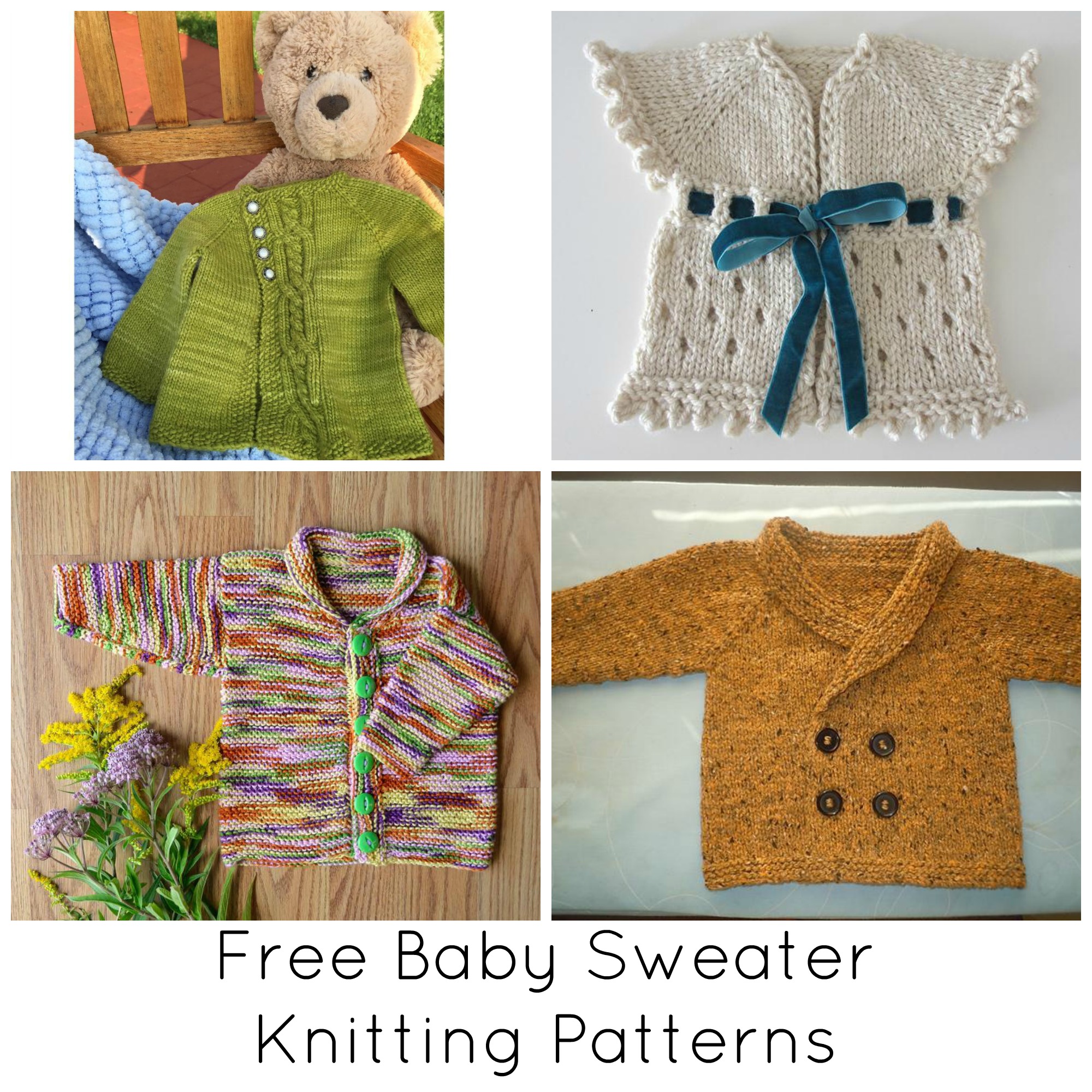 Free Baby Sweater Knitting Patterns