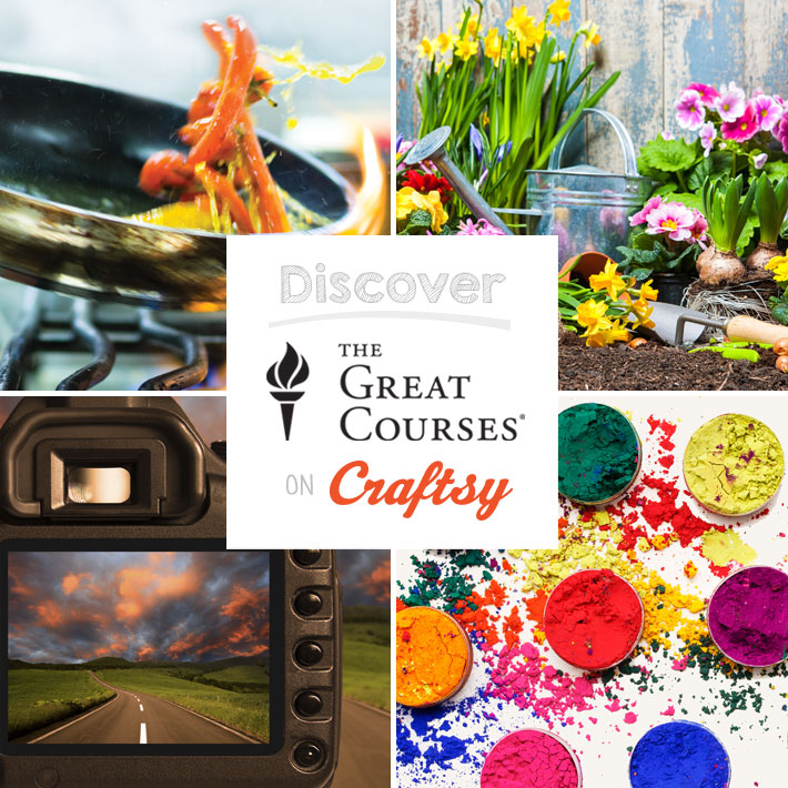 Discover The Great Courses on Craftsy