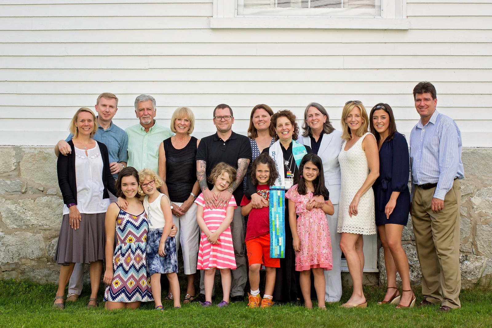 large group, family