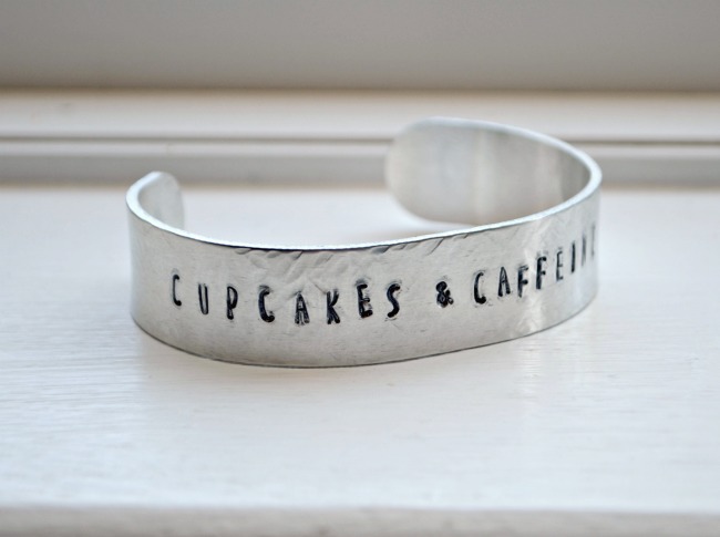 Stamped Metal Cuff