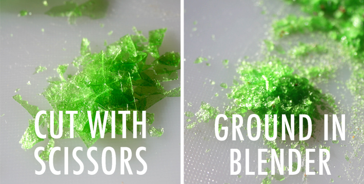 Edible glitter