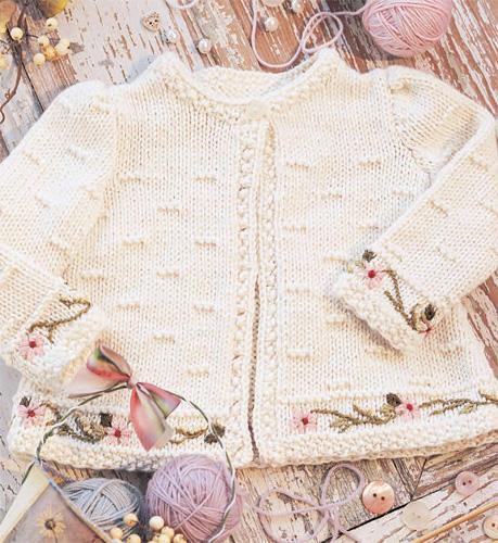 Baby Jacket Knitting Pattern