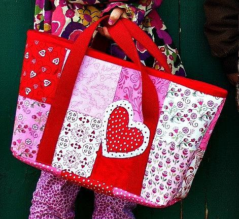 This Be Mine Tote is perfect for holding all your Valentine treats!