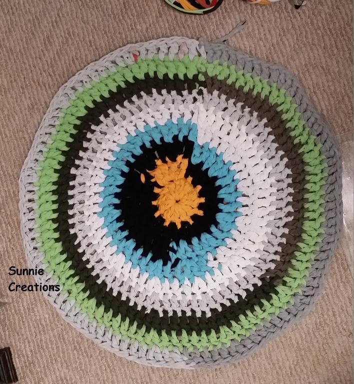 TShirt Rug FREE Crochet Tutorial